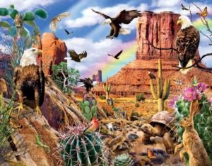 Desert Eagles Landscape Jigsaw Puzzle By SunsOut