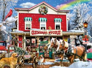 Old General Store Winter