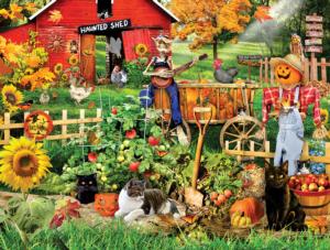 Halloween Harvest Fruit & Vegetable Jigsaw Puzzle By SunsOut