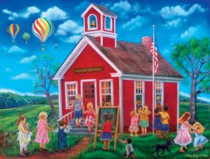 Time for School Around the House Jigsaw Puzzle By SunsOut