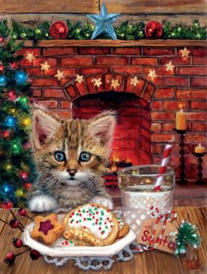 A Surprise for Santa Christmas Jigsaw Puzzle By SunsOut