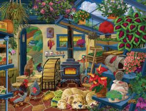 The Range Free Bandits Around the House Jigsaw Puzzle By SunsOut