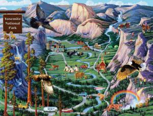 Yosemite Adventures National Parks Jigsaw Puzzle By SunsOut