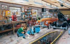 A Ford and a Cord Nostalgic / Retro Jigsaw Puzzle By SunsOut