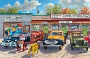 The Old Rustic Inn - Scratch and Dent Nostalgic & Retro Jigsaw Puzzle By SunsOut
