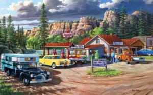 Edge of the Heartland Car Jigsaw Puzzle By SunsOut