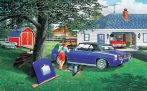 Getting Ready to Go Domestic Scene Jigsaw Puzzle By SunsOut
