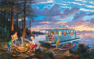 Inn for the Night Boat Jigsaw Puzzle By SunsOut