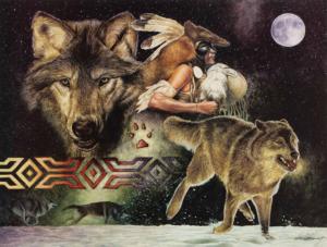 Arapaho Moon Cultural Art Jigsaw Puzzle By SunsOut
