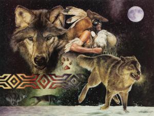 Arapaho Moon Cultural Art Jigsaw Puzzle By SunsOut