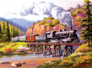 Grand Canyon Express Trains Jigsaw Puzzle By SunsOut