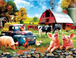 Farm Days Pig Jigsaw Puzzle By SunsOut