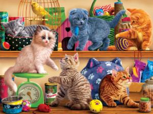 Pet Shop Kittens Cats Jigsaw Puzzle By SunsOut