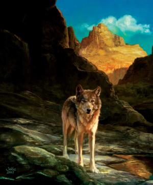 Lone Wolf Wolf Jigsaw Puzzle By SunsOut