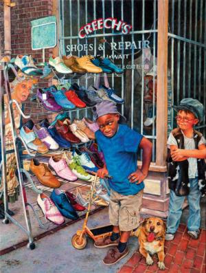Crazy Shoes Shopping Jigsaw Puzzle By SunsOut