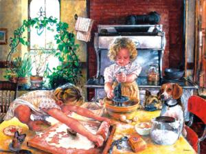 Baking Cookies Around the House Jigsaw Puzzle By SunsOut