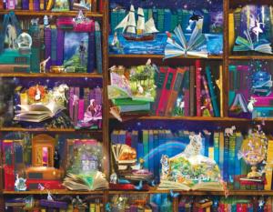 Library Adventures in Reading Books & Reading Jigsaw Puzzle By SunsOut