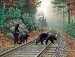 Bear Tracks Bear Jigsaw Puzzle By SunsOut