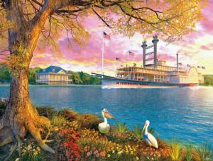 Mississippi Queen Lakes / Rivers / Streams Jigsaw Puzzle By SunsOut