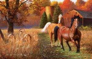 Out for a Run Horse Jigsaw Puzzle By SunsOut