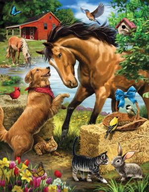 Let's Play Horses Jigsaw Puzzle By SunsOut