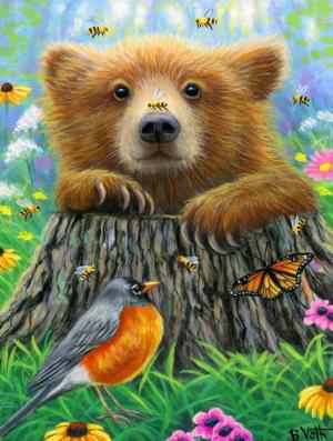 Bee Happy Bear Large Piece By SunsOut