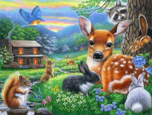 Spring at the Cabin Nature Jigsaw Puzzle By SunsOut