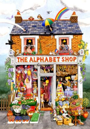 The Alphabet Shop Shopping Jigsaw Puzzle By SunsOut