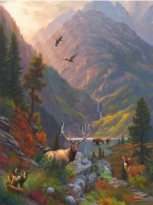 Majestic Solitude Lakes & Rivers Jigsaw Puzzle By SunsOut