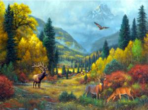 Autumn Calls Forest Animal Jigsaw Puzzle By SunsOut