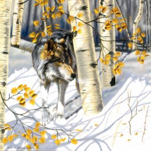 In the Shadows Winter Jigsaw Puzzle By SunsOut