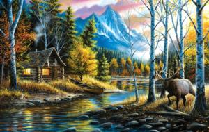 Livin' the Dream Cottage / Cabin Jigsaw Puzzle By SunsOut