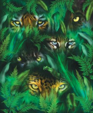 Jungle Eyes Tigers Jigsaw Puzzle By SunsOut