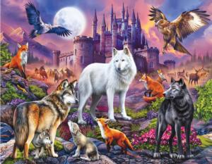 Wolf Castle Wolves Jigsaw Puzzle By SunsOut