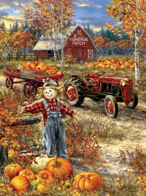The Pumpkin Patch Farm Thanksgiving Jigsaw Puzzle By SunsOut