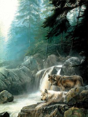 Lonely Vigil Lakes / Rivers / Streams Jigsaw Puzzle By SunsOut