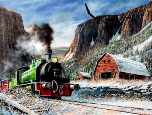 Canyon Express Trains Jigsaw Puzzle By SunsOut