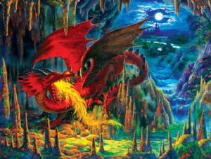 Fire Dragon of Emerald Dragon Jigsaw Puzzle By SunsOut