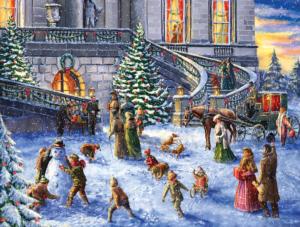 A Traditional English Christmas Christmas Jigsaw Puzzle By SunsOut