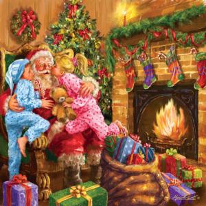 Everyone Loves Santa Christmas Jigsaw Puzzle By SunsOut