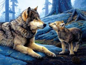 Brother Wolf Wolf Jigsaw Puzzle By SunsOut