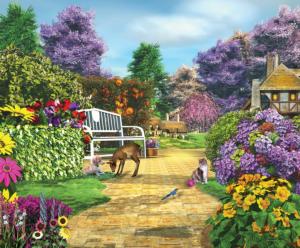 Peaceful Moment Flower & Garden Jigsaw Puzzle By SunsOut