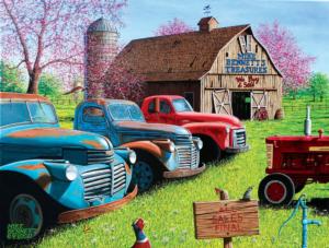 Mike Bennett's Treasures Vehicles Jigsaw Puzzle By SunsOut