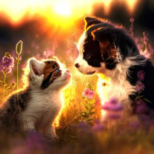 Cats and Dogs Dogs Jigsaw Puzzle By SunsOut