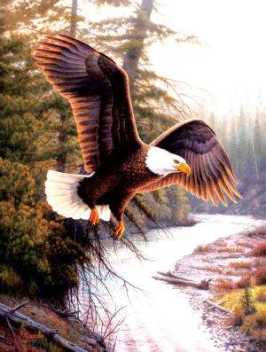 Eagle Patriot - Scratch and Dent Lakes / Rivers / Streams Jigsaw Puzzle By SunsOut