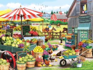 Pony Rides Fruit & Vegetable Jigsaw Puzzle By SunsOut