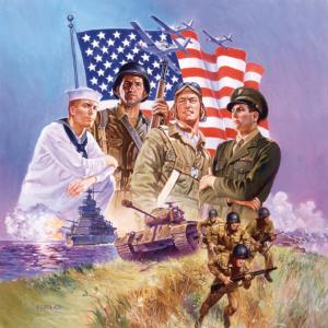 The Armed Forces Military Jigsaw Puzzle By SunsOut