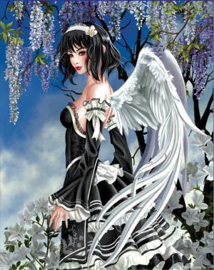 Angel and Flowers Angel Jigsaw Puzzle By SunsOut