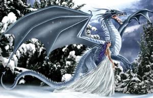 Ice Dragon Dragons Jigsaw Puzzle By SunsOut