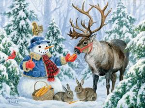 Christmas Friends Christmas Jigsaw Puzzle By SunsOut